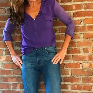 Splendid Blouse w/one front pocket